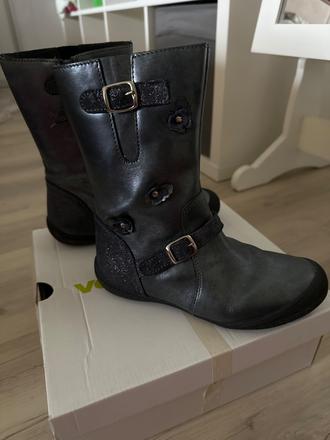 Kožené čižmy, vertbaudet,32