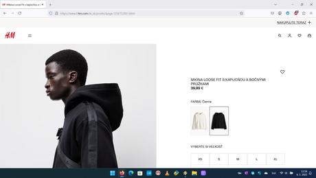 Mikina hm, mikina santa reserved, h&m,l / xxl