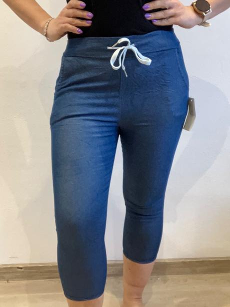 Dámske trojštvrťové letné nohavice (uni), l / m