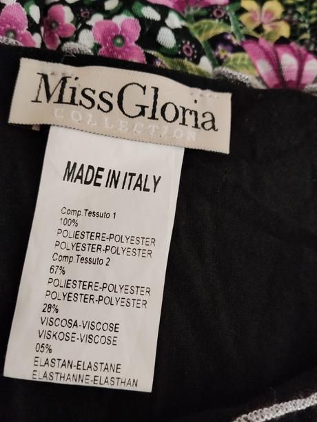 Missgloria made in italy kvetinové šaty, s