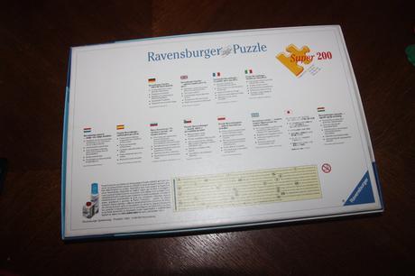 Puzzle biely kon super 200,