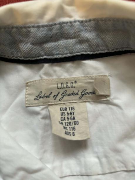 Košeľa h&m, 116, h&m,116