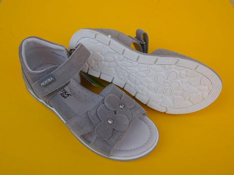 Detské kožené sandále protetika, protetika,34