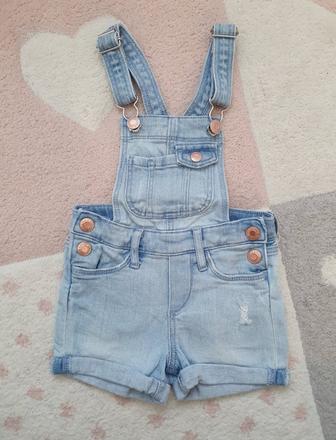 Riflové kraťasy h&m v.98, h&m,98