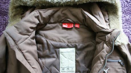 Tepla bundicka s odop. kapucou, puma,m