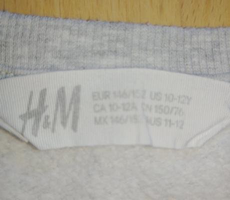 Mikina 146/152, h&m,146