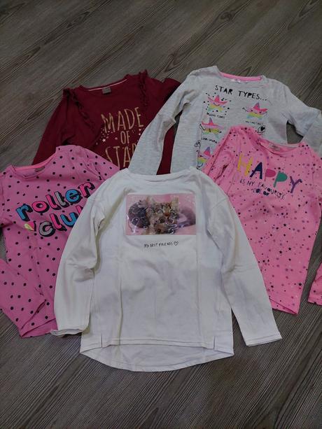 Balíček 15 ks  veľ. 128, 122–134