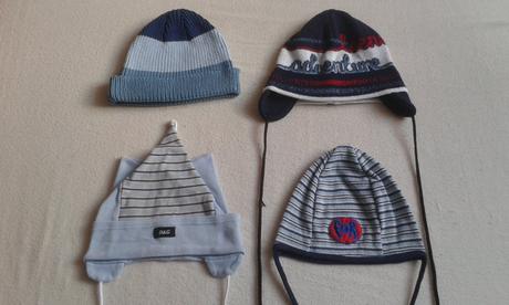 Detské čiapky 6ks, 86