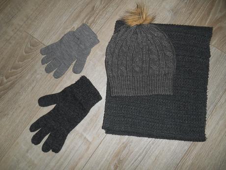 Čiapka + šál + rukavice, 