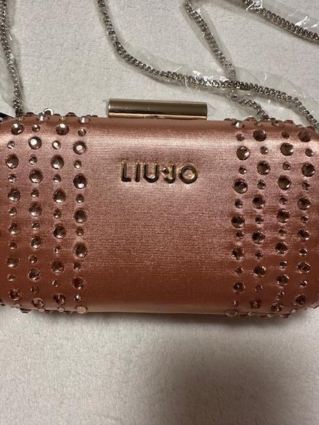 Malá spoločenská kabelka rose gold liu jo originál, liu jo