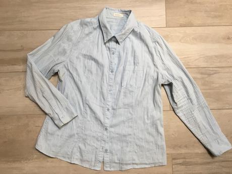 Jemná nezábudková blúzka, 46