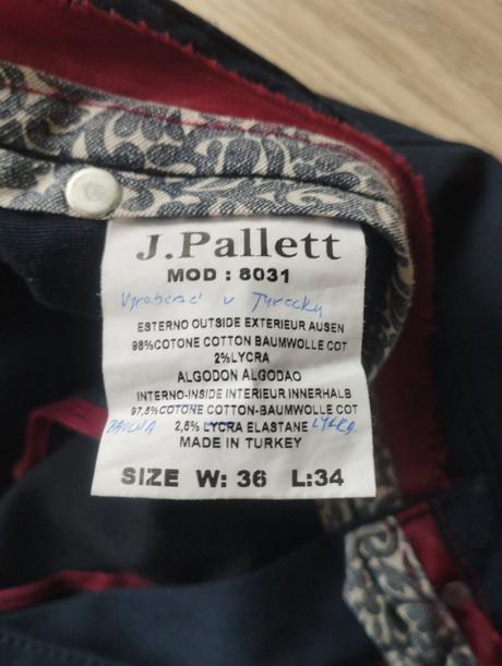 Spoločenské nohavice, l