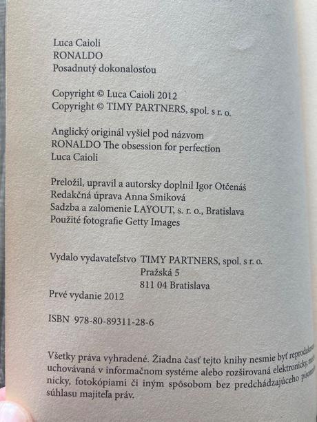 Ronaldo - posadnutý dokonalosťou (2012), 