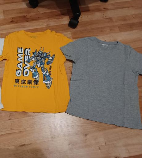 2x tričko, primark,140
