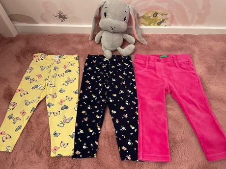 Legíny benetton  86, h&m,86