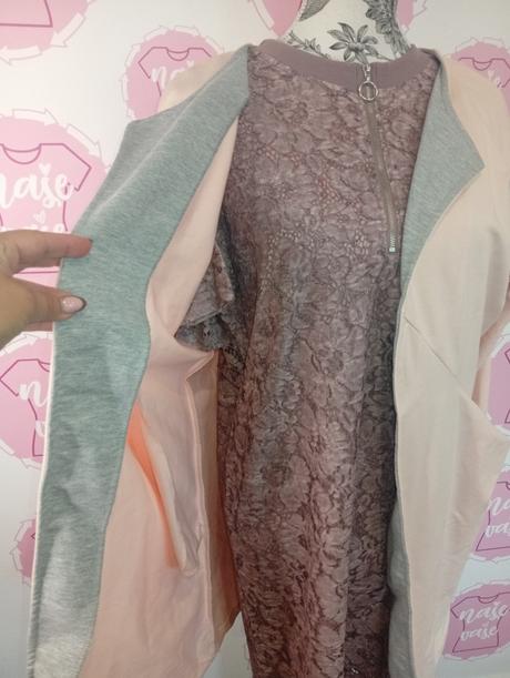 Teplákový kabátik bez zapínania xl-xxl,