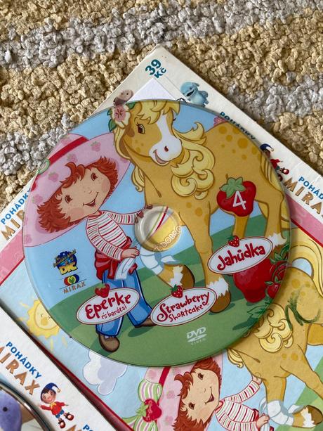 Dvd pohádky mirax 3 ks, 