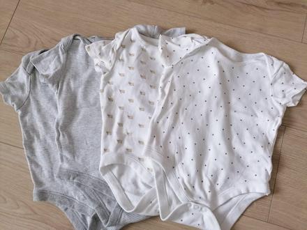 Body s krátkym rukávom 4ks, f&f,86