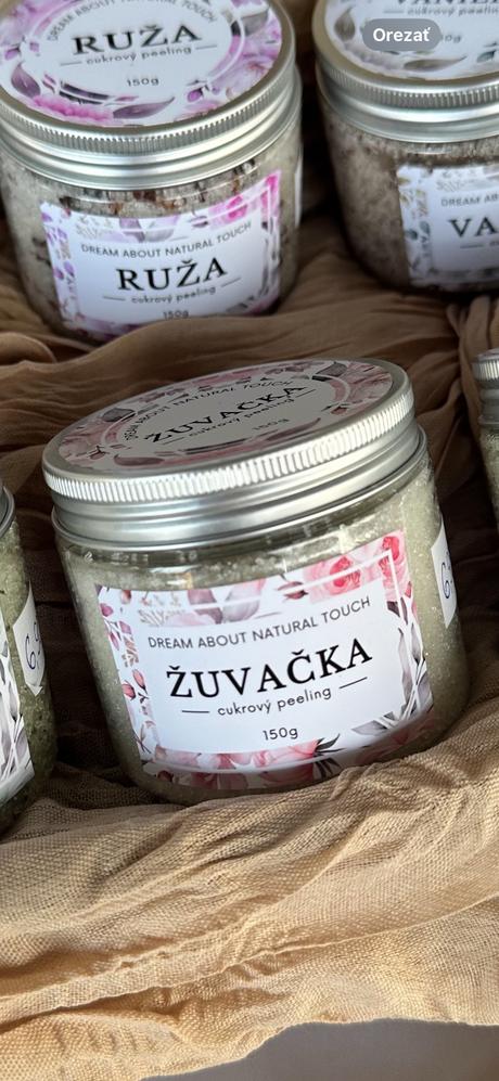 Handmade telový peeling - žuvačka, 