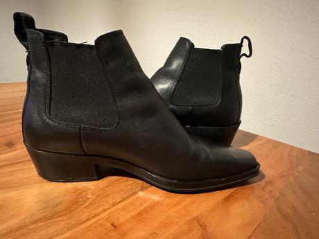 Kožené členkové čižmy, clarks,38