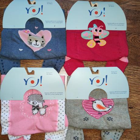 Pančušky vyteplene chodidlá s abs, 92 / 98