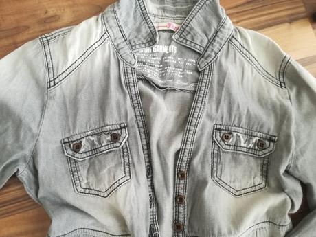 Riflové šaty, denim,xs