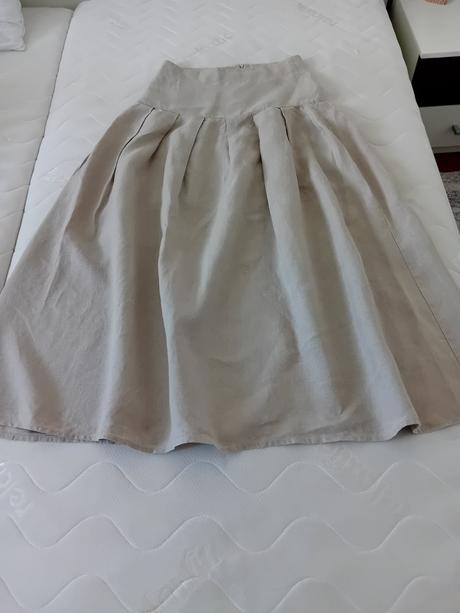 Ľanová sukňa zn.pohan slavena, s