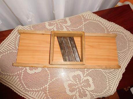 Struhadlo na kapustu-horal -drevené veľké, 