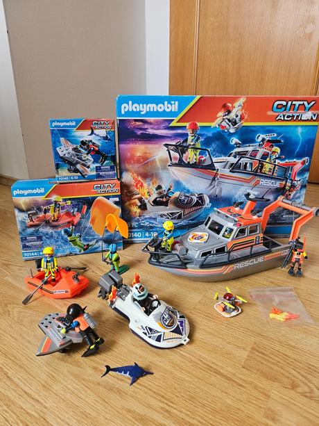Playmobil sety - záchranná misia, 