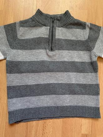 Chlapčenský pruhovaný sveter, 80