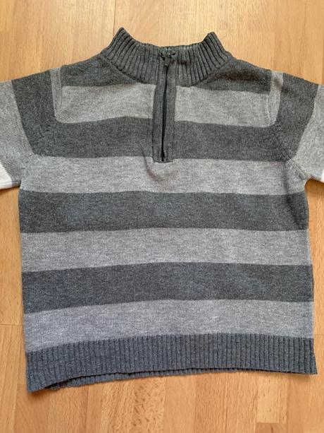 Chlapčenský pruhovaný sveter, 80