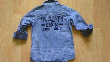 Denimová levis košela, levis,104