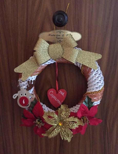 Biely pleteny korpus - vencek,