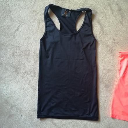 Elastické tielko čierne č. 146 152cm, 146