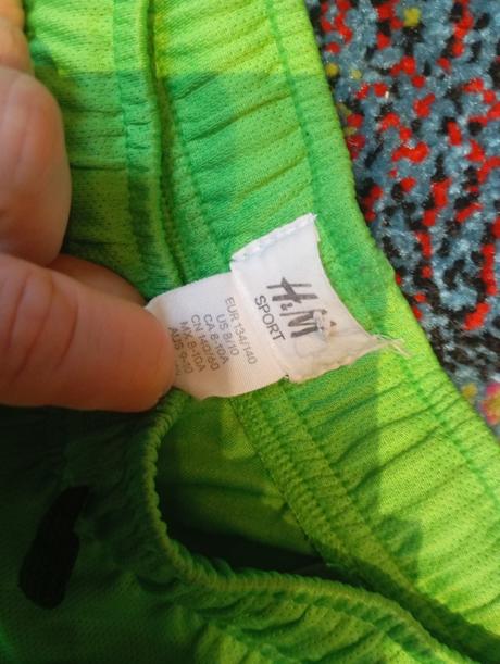 Kraťasy hm funkcne, h&m,140