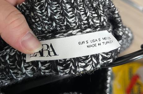Svetrové šaty, zara,s