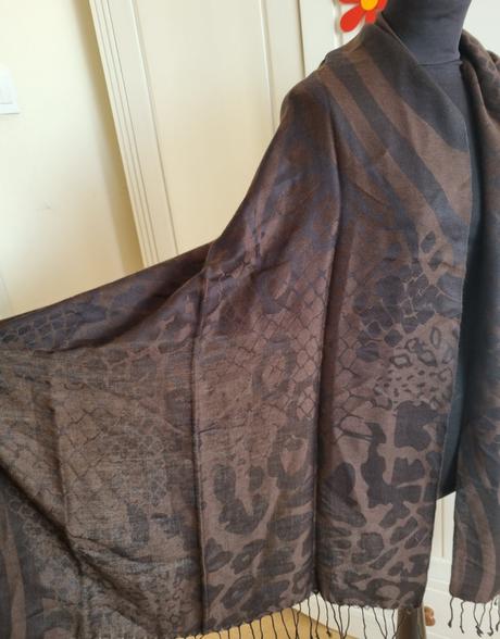 Krásny šál/štóla animal, 