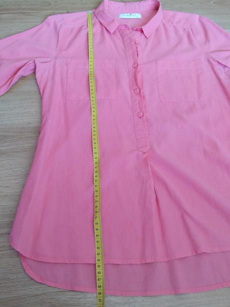 Krásna lososová košeľa, s