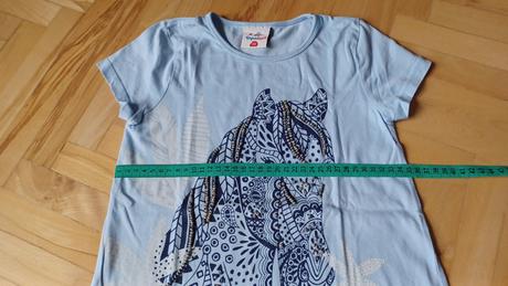 Predĺžené tričko, veľ. 122, topolino,122