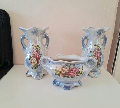 Váza misa dekorácia porcelán nádoba cena spolu, 