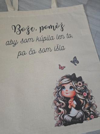 Plátenná taška bože, pomôž ..., 