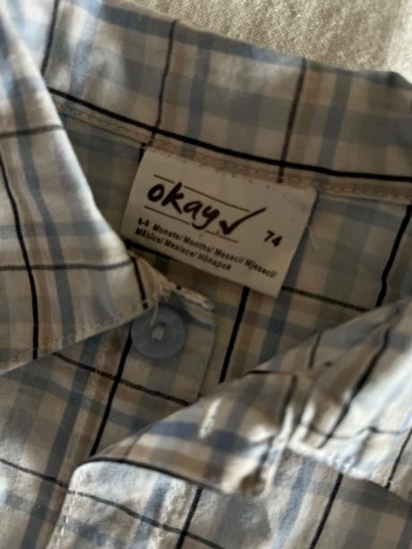 Okay košela vel.74 motorbike, okay,74