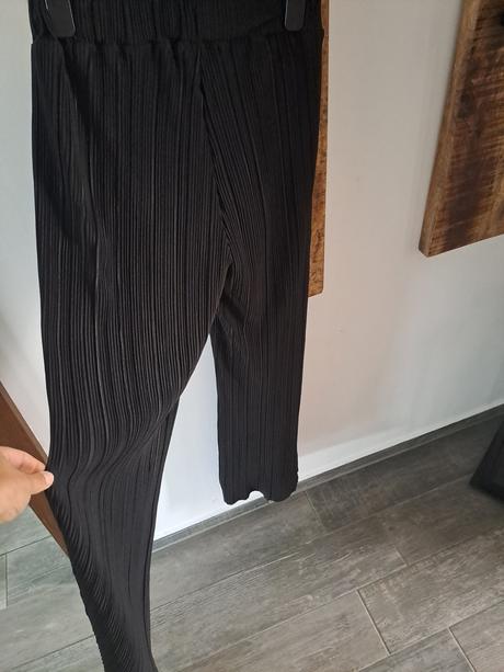 Letné široké nohavice, s