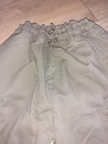 Kapsáčové nohavice khaki na 165cm, terranova,164