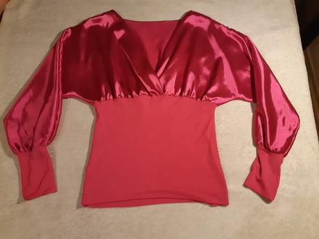 Sexi top vo výraznej ružovej farbe, m