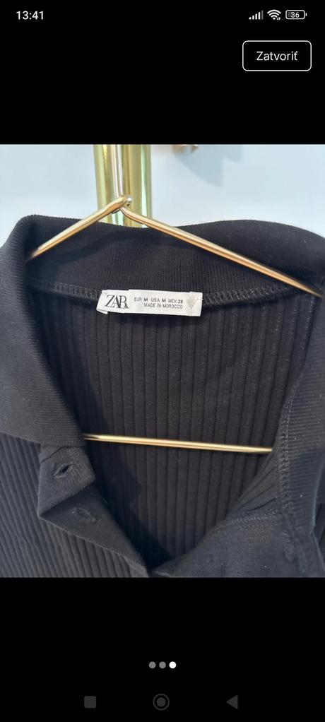 Zara basic šaty, zara,m