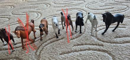 5x koník schleich,