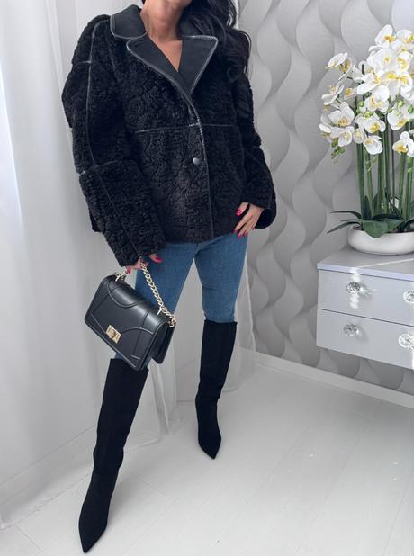 H&m - plyšová bunda, h&m,m