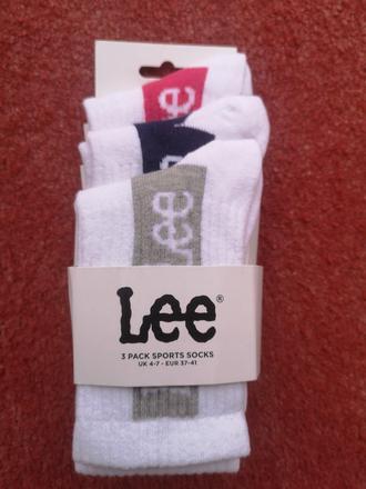 Lee dámske ponožky 3 páry veľkosť 37-41, lee,37 / 38 / 39 / 40 / 42