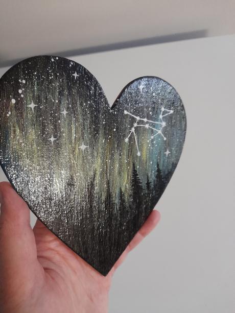 Akryl polarna ziara, suhvezdie canis major, 